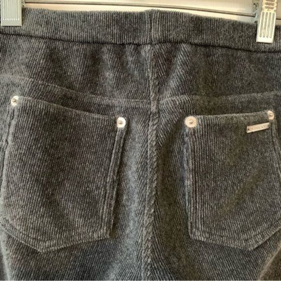 Michael Kors Womens Grey Corduroy Pull-On Jeggings Size P - Picture 8 of 12